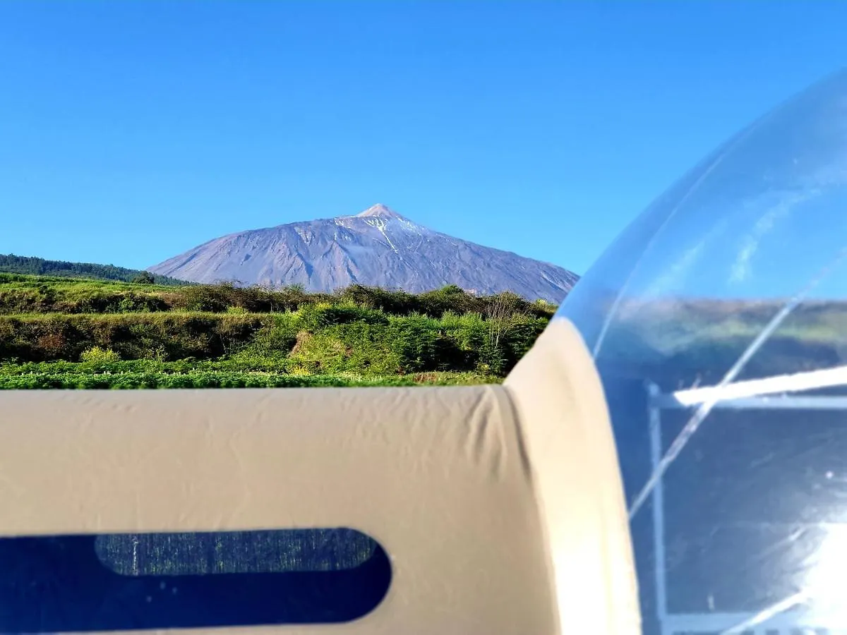 Luxury tent Hotel Burbuja Finca Esferas Santa Cruz de Tenerife